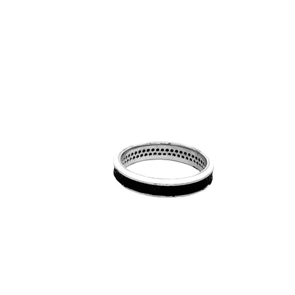 Midnight Enamel Elegance Band