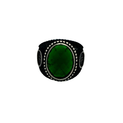 Emerald Dynasty Statement Ring