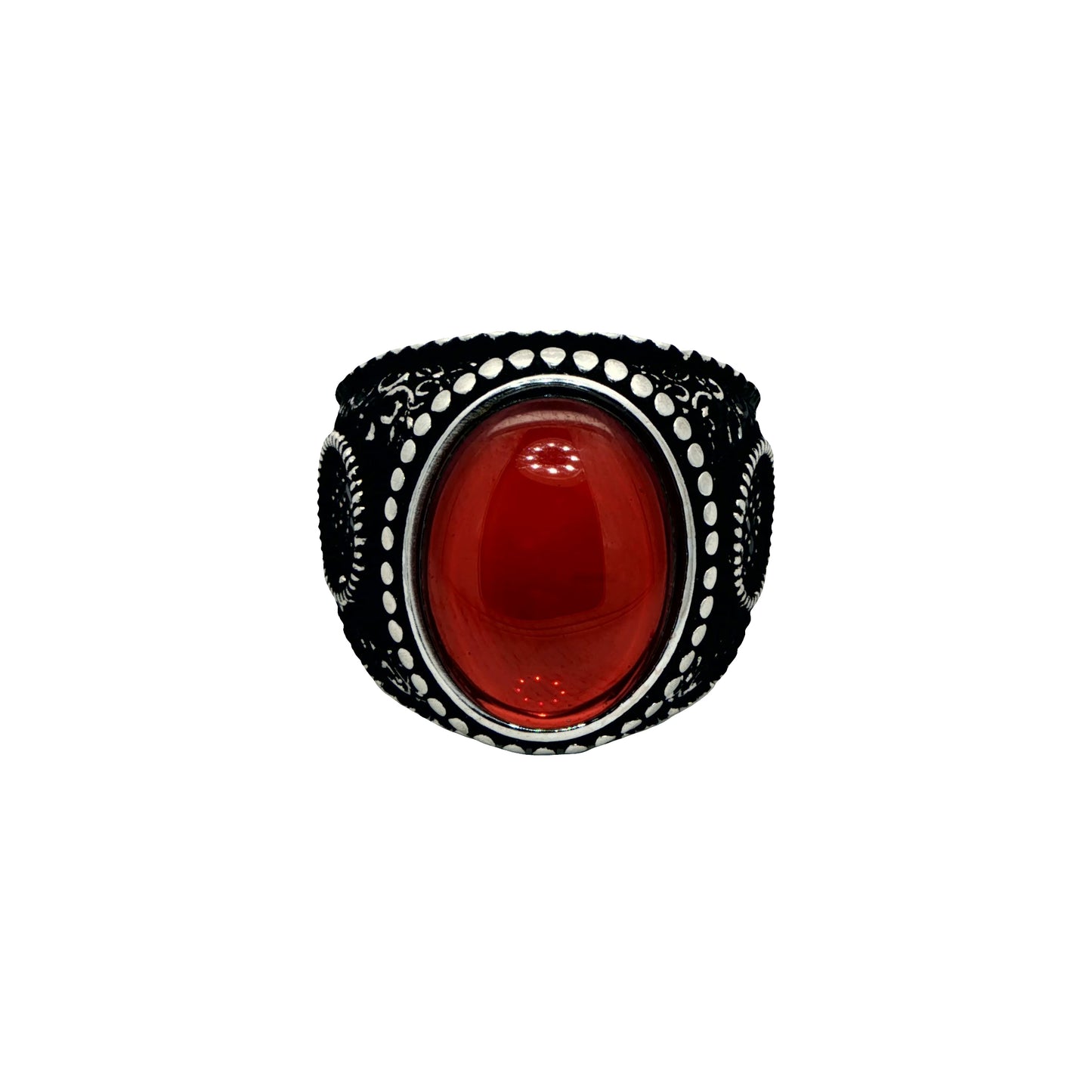 Crimson Emperor Stone Ring