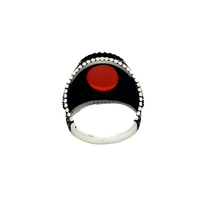 Crimson Emperor Stone Ring