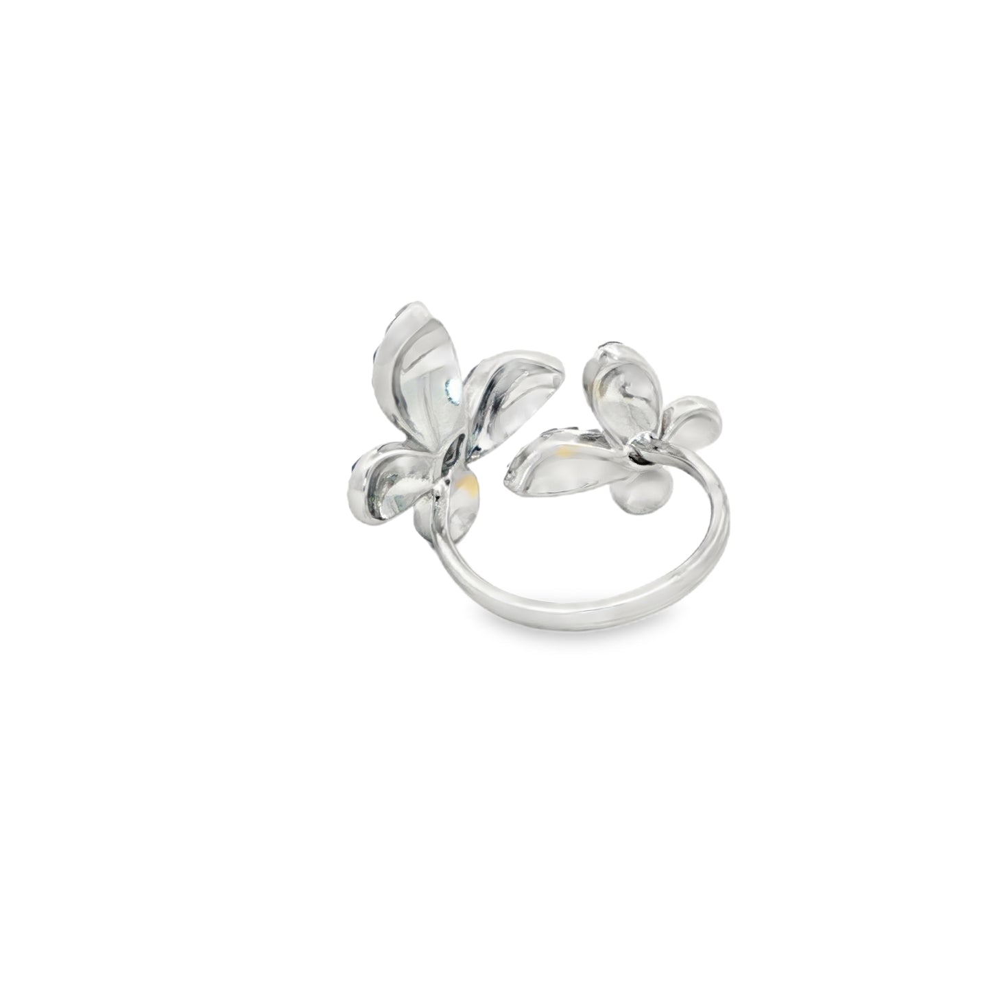 Midnight Bloom Duo Ring