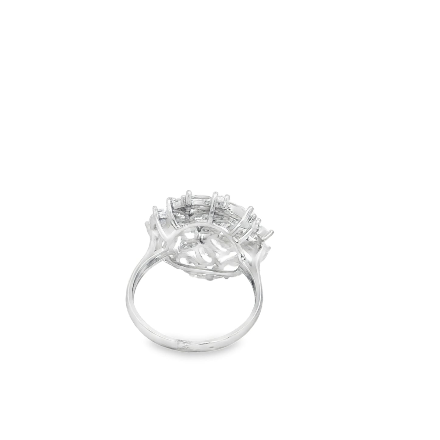 Celestial Diamond Cluster Ring