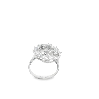 Celestial Diamond Cluster Ring
