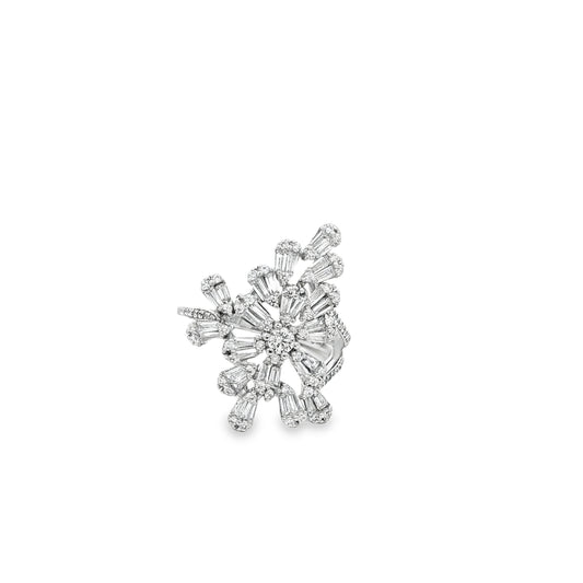 Radiant Burst Statement Ring