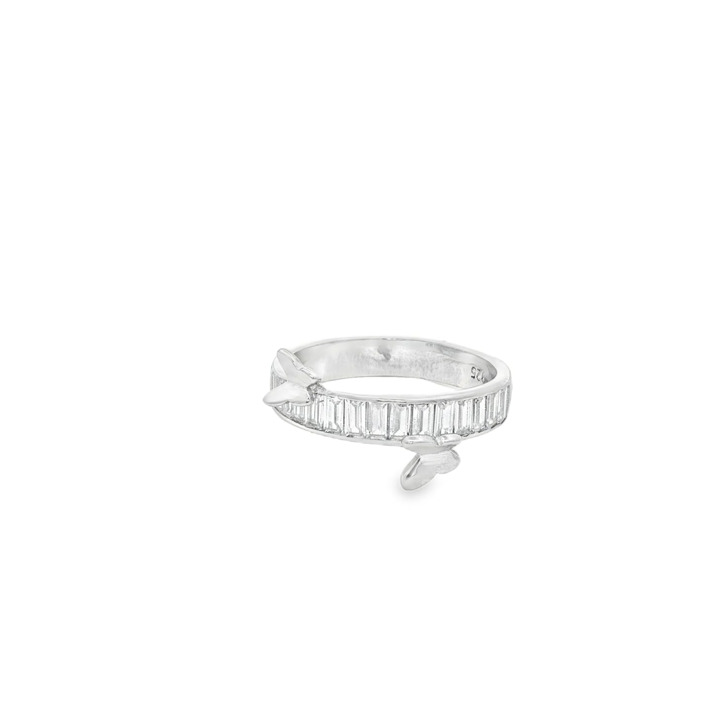 Flutter Line Diamond Ring