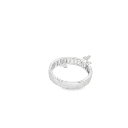 Flutter Line Diamond Ring