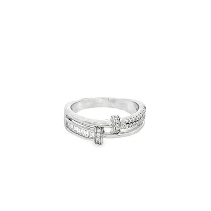 Dual Knot Elegance Ring