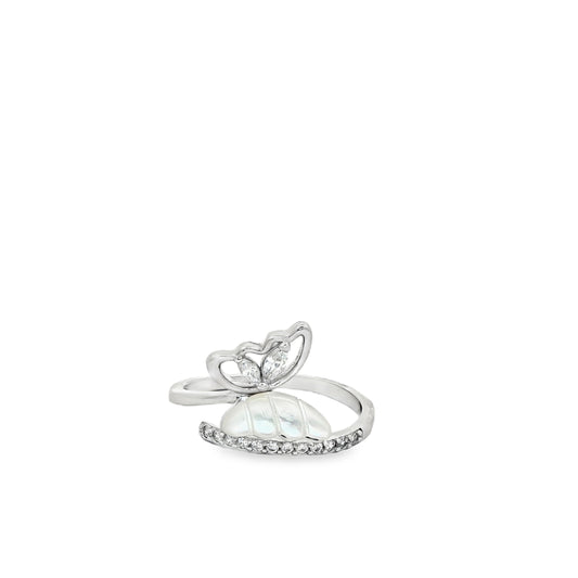 Celeste Pearl Bloom Ring