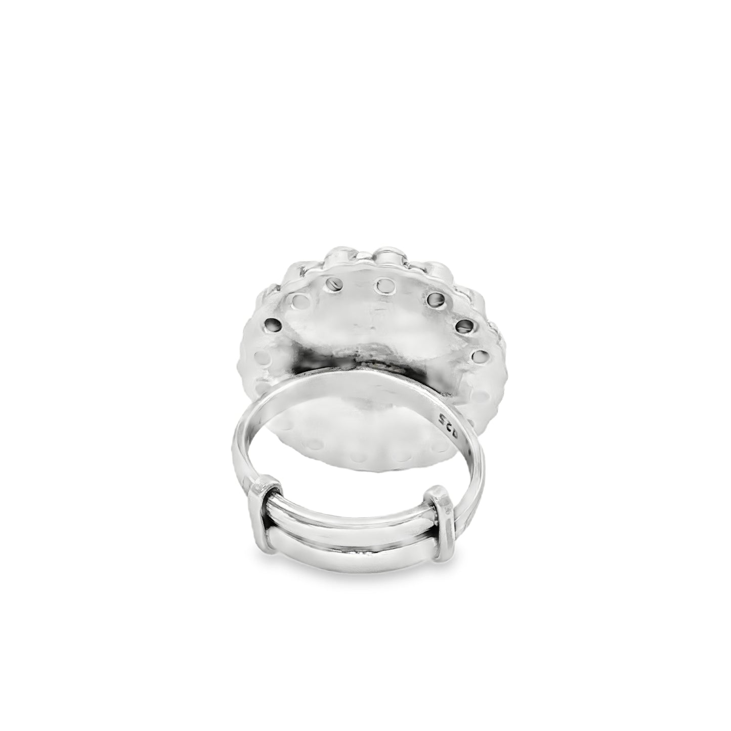 Victoria Noir Coin Ring
