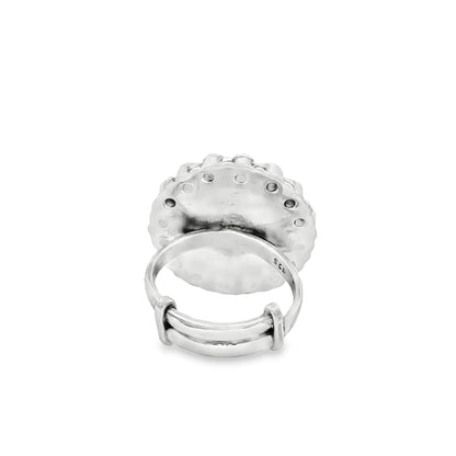 Victoria Noir Coin Ring