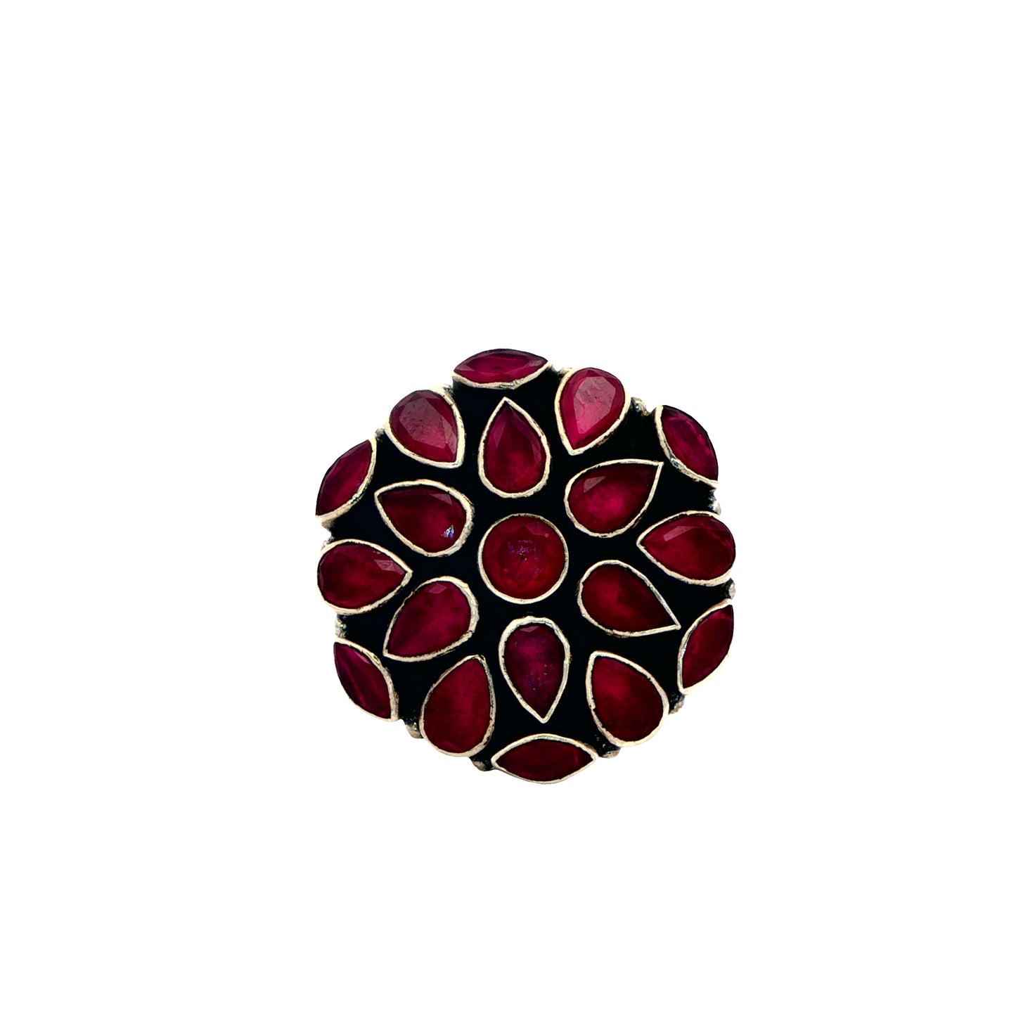 Ruby Bloom Statement Ring