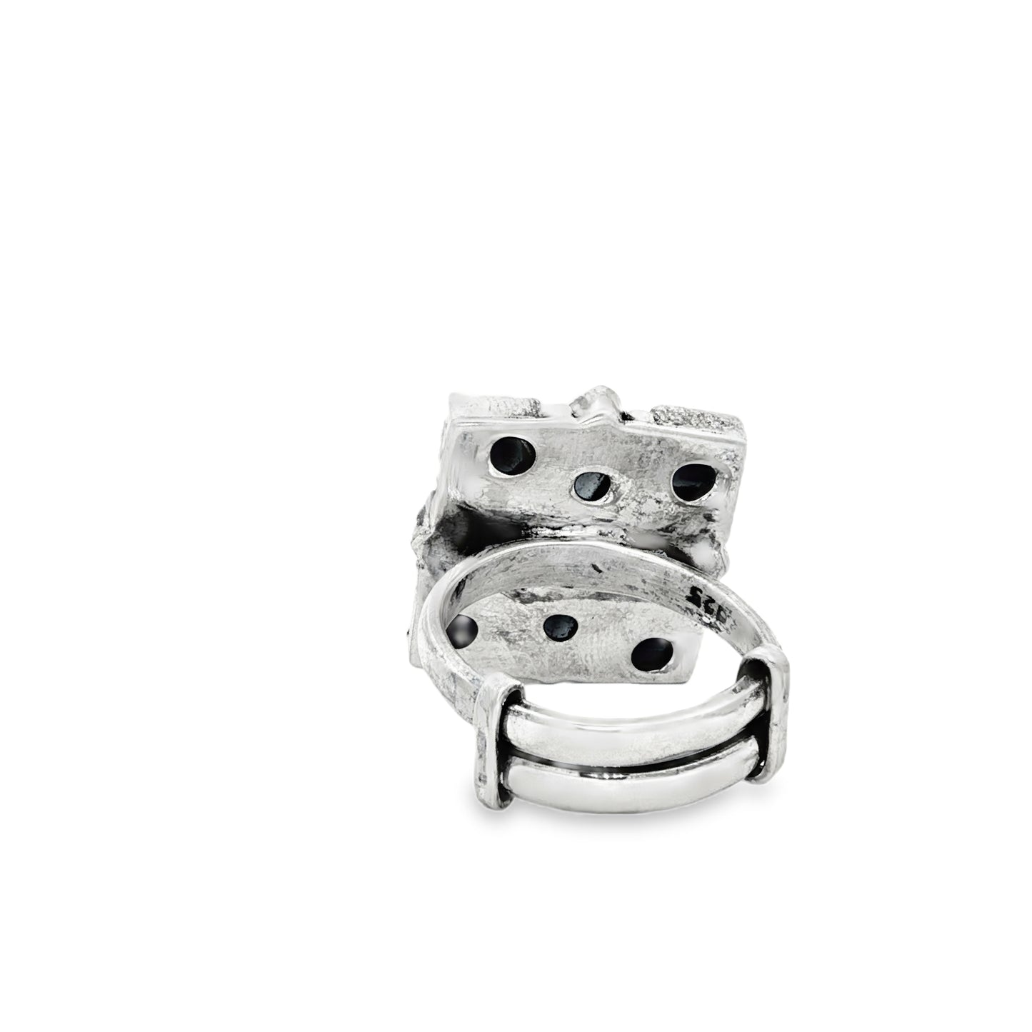 Midnight Sapphire Mosaic Ring