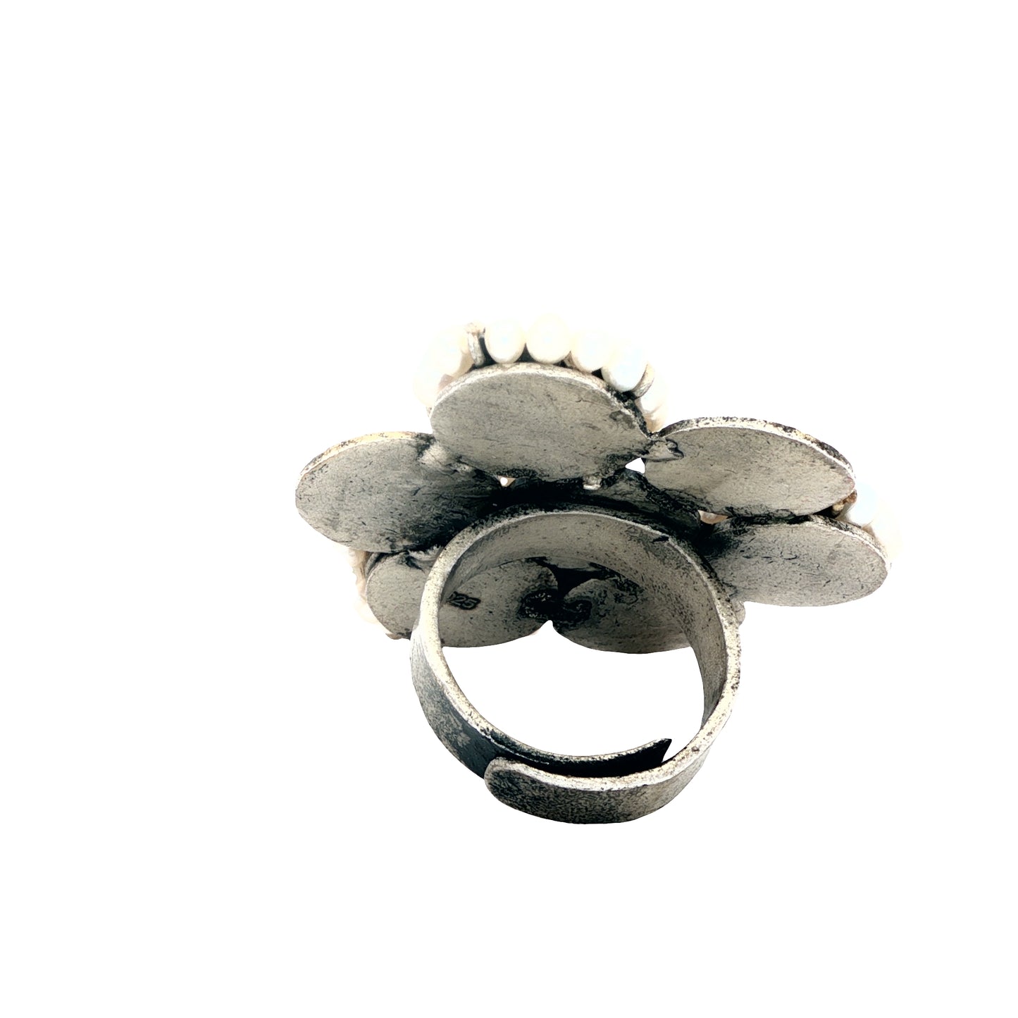 Rajwadi Heritage Pearl Ring