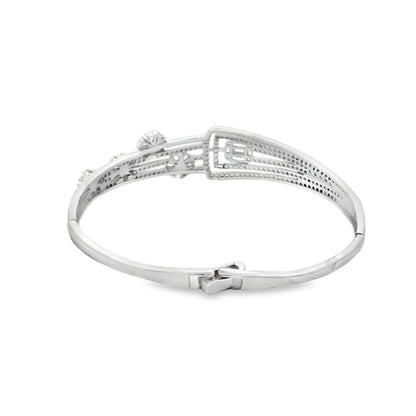 Celeste Floral Diamond Bracelet