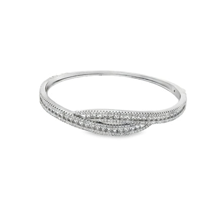 Ethereal Wave Diamond Bracelet