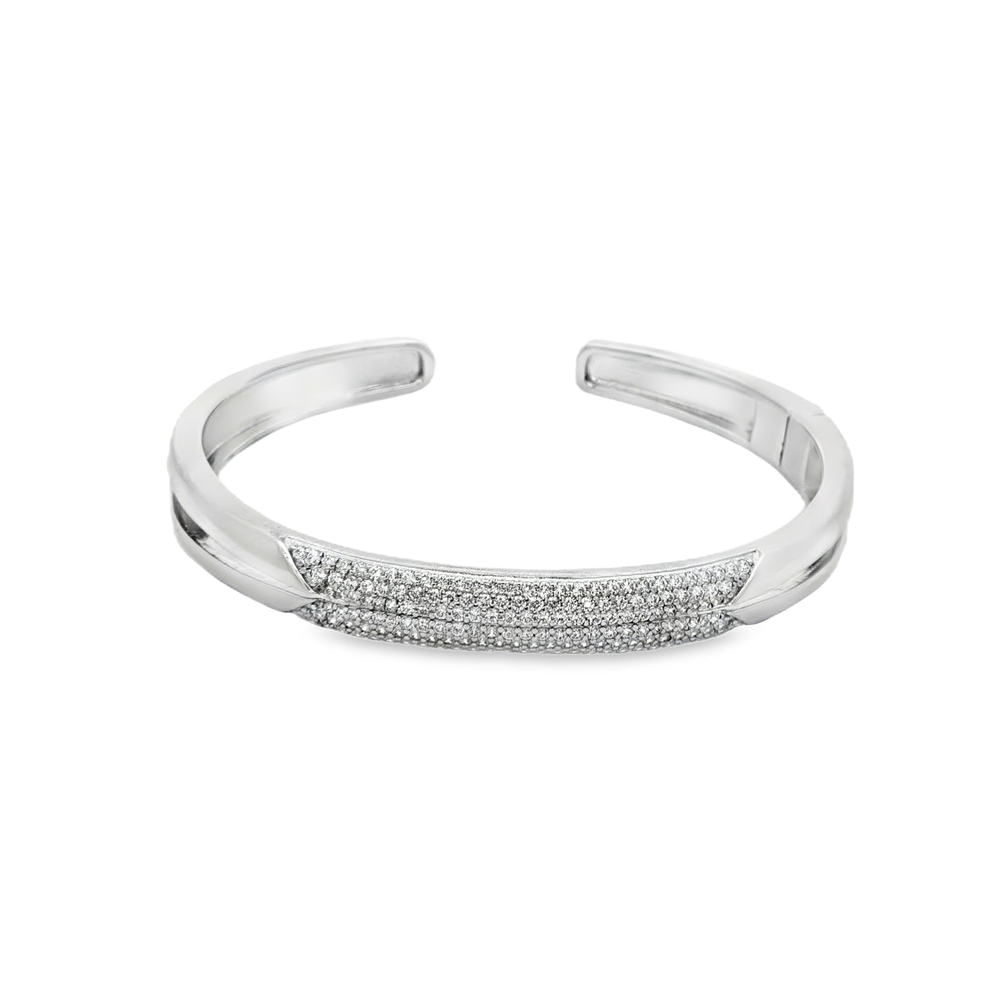 Celeste Pavé Open Bracelet