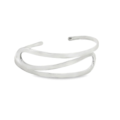 Dual Flow Open Cuff Bracelet