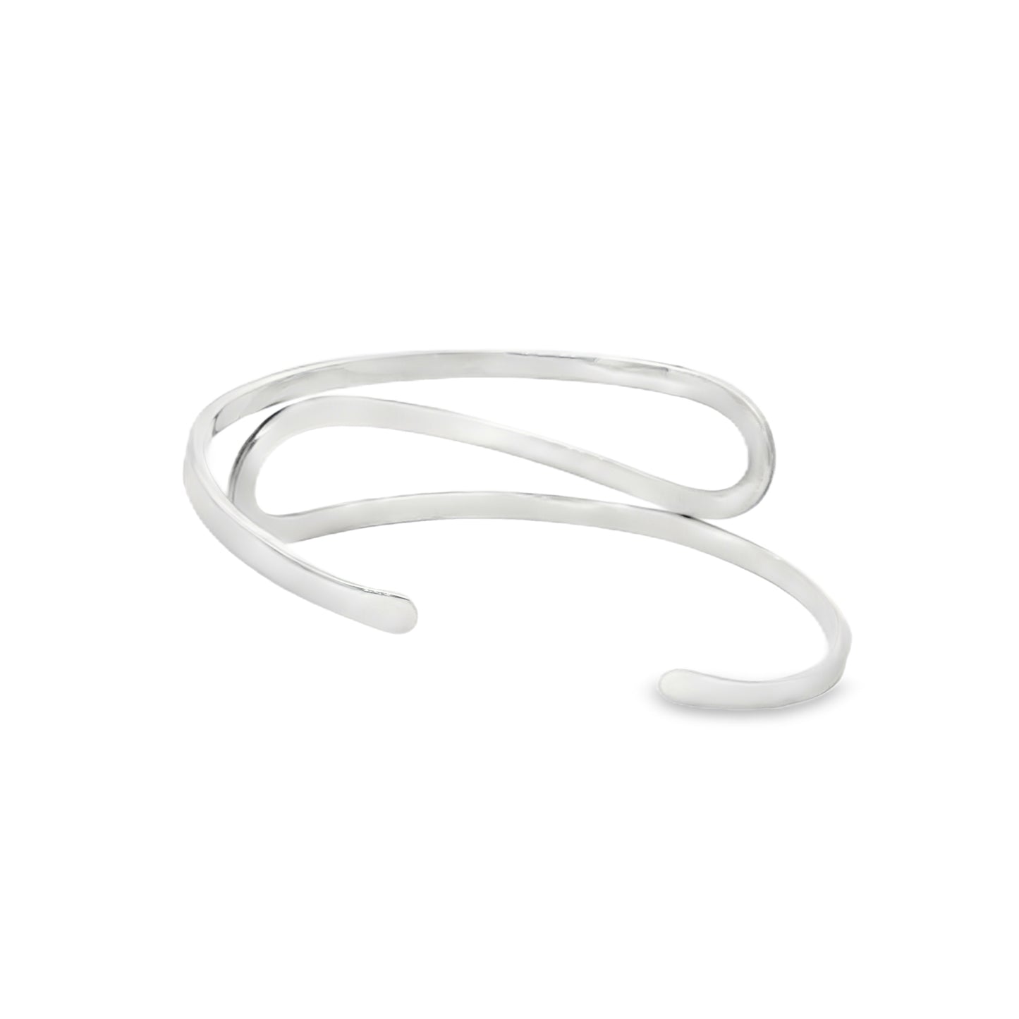 Dual Flow Open Cuff Bracelet