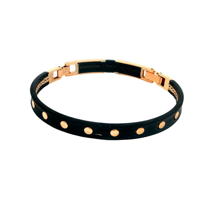 Midnight Stud Luxe Men’s Bracelet