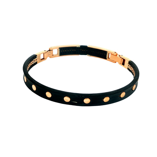 Midnight Stud Luxe Men’s Bracelet
