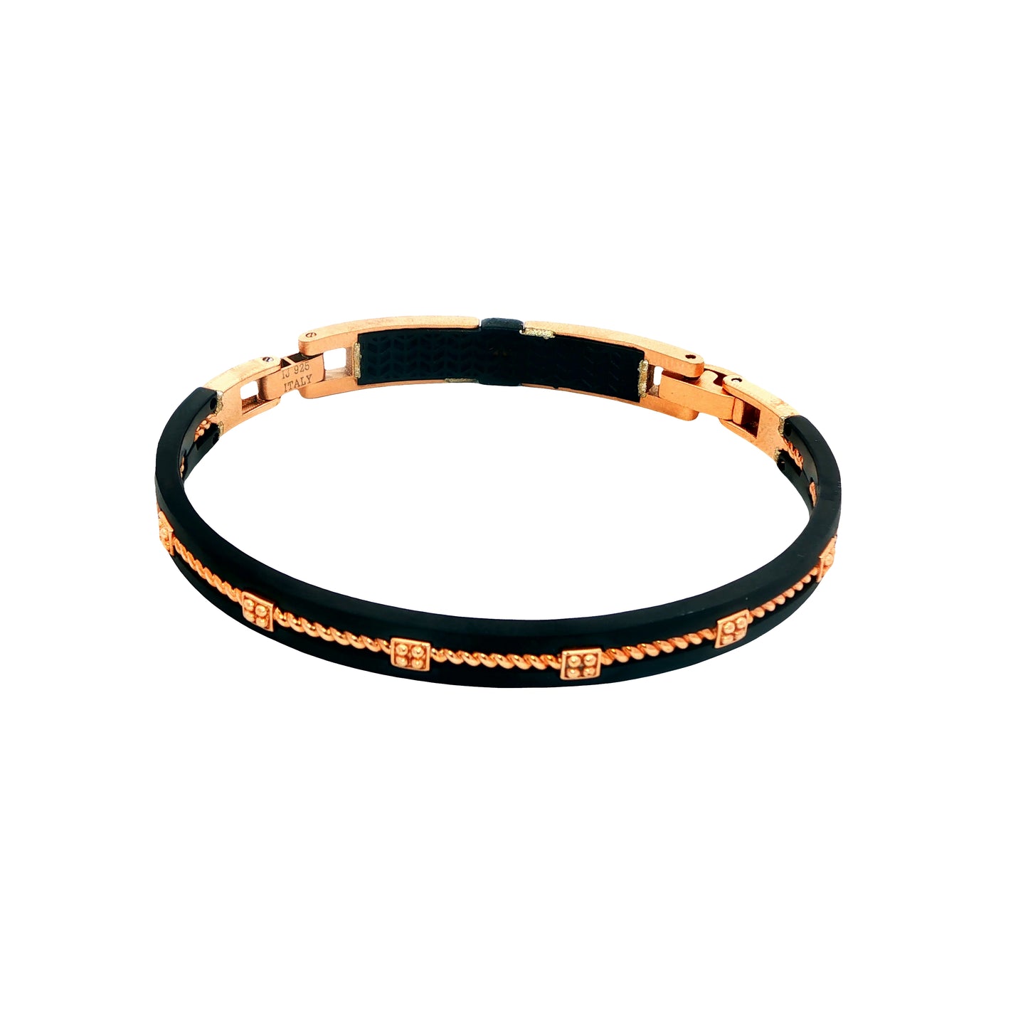 Noir Line Rose Bracelet
