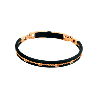 Noir Line Rose Bracelet