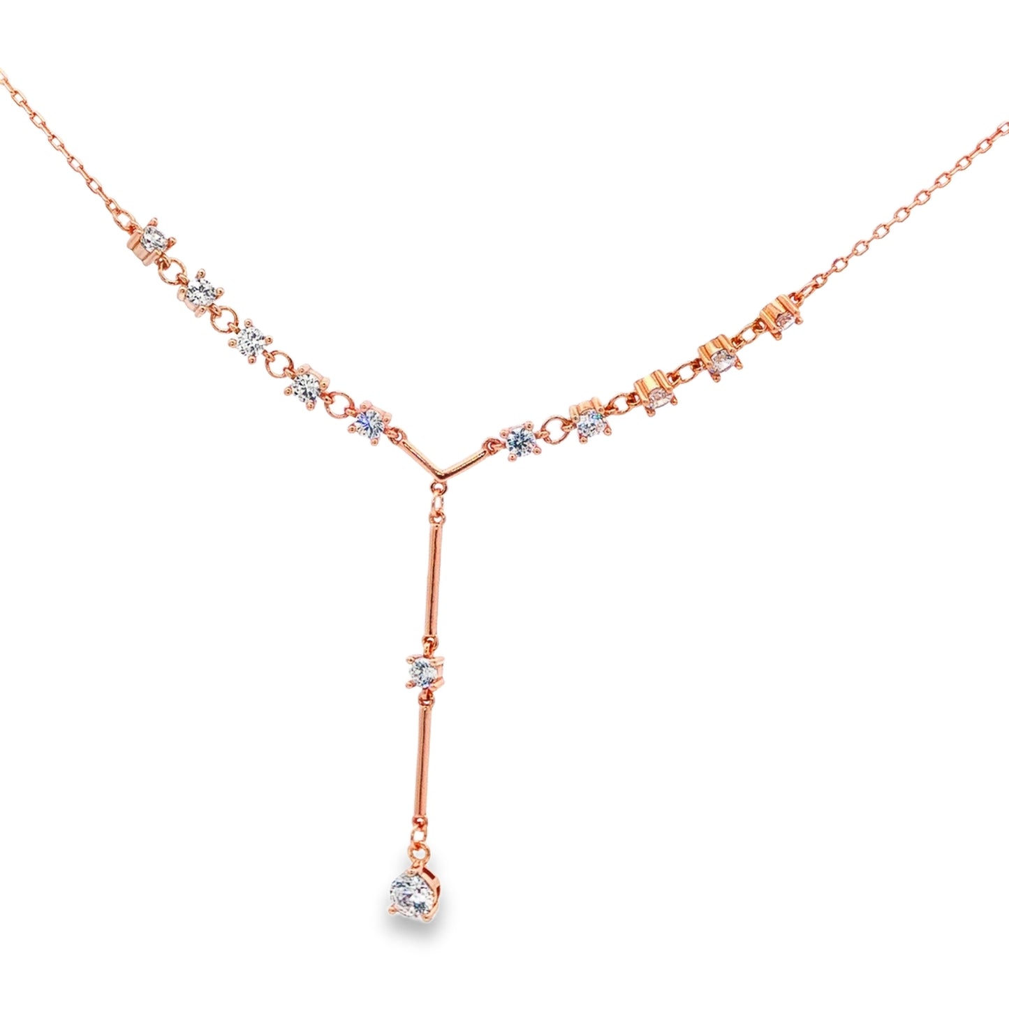 Y-shaped necklace
