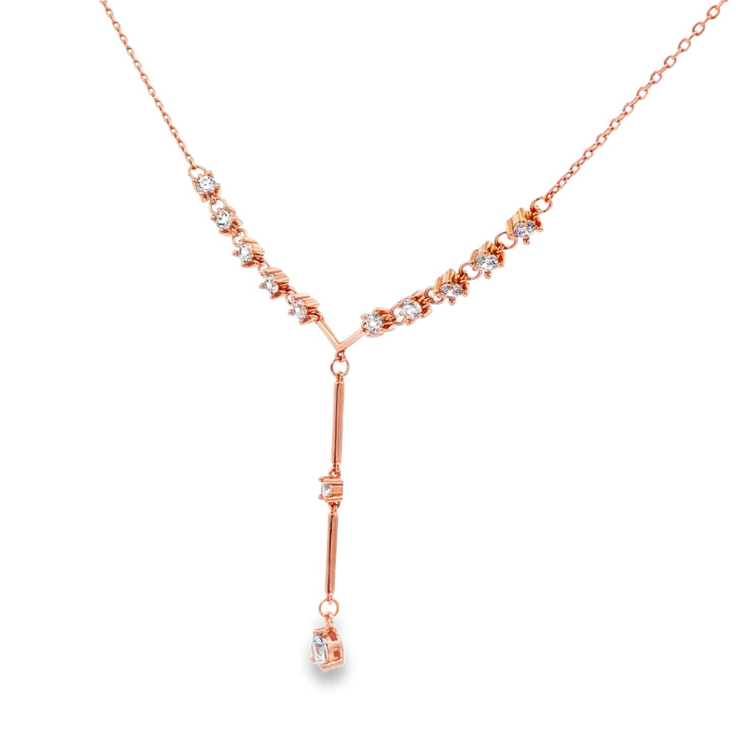 Y-shaped necklace