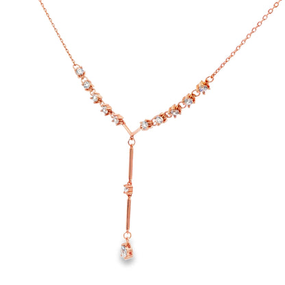 Y-shaped necklace