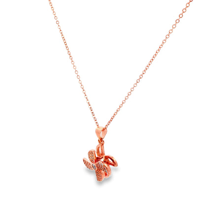 Flora Sparkle Pendant Necklace