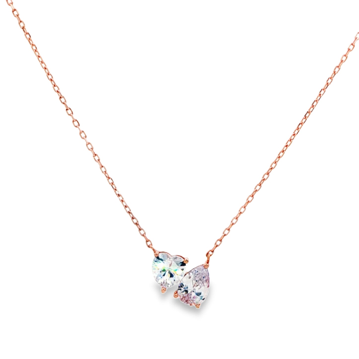 Twin Heart Radiance Pendant”