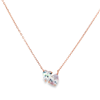 Twin Heart Radiance Pendant”