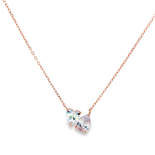 Twin Heart Radiance Pendant”