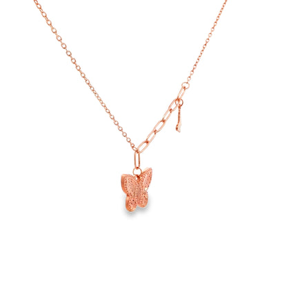 Flutter Charm Butterfly Necklace