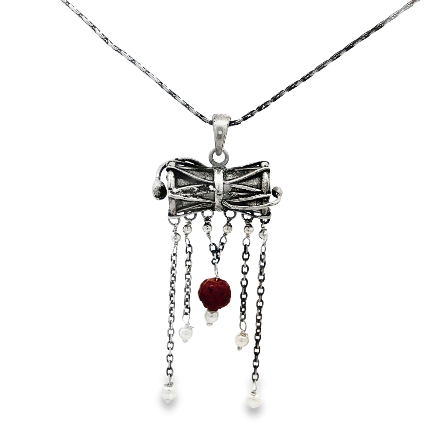 Rhythmic Grace Dhol Pendant