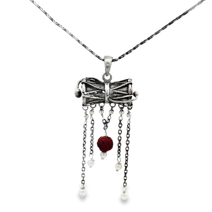 Rhythmic Grace Dhol Pendant