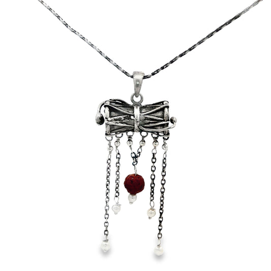 Rhythmic Grace Dhol Pendant