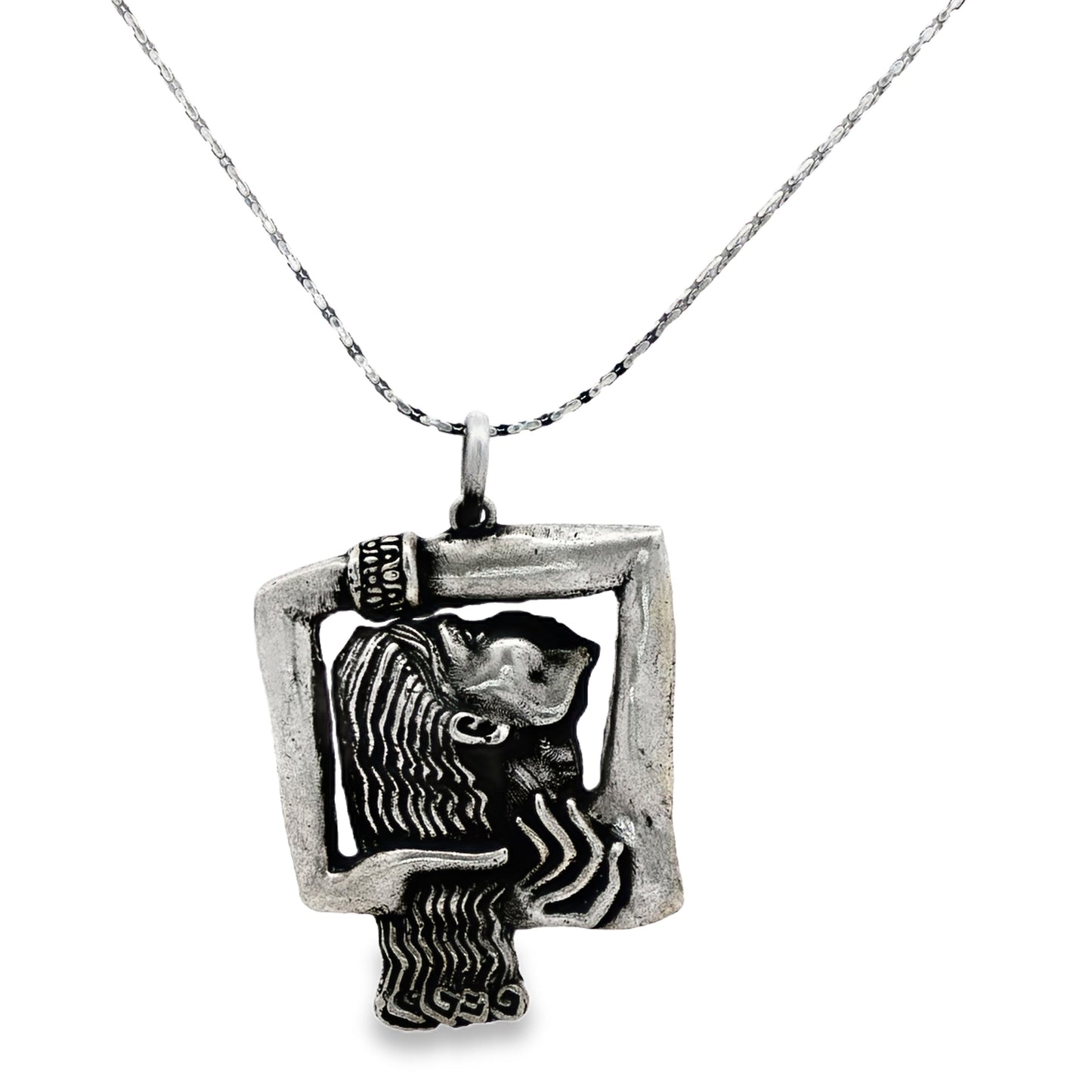 “Ethereal Muse Frame Pendant