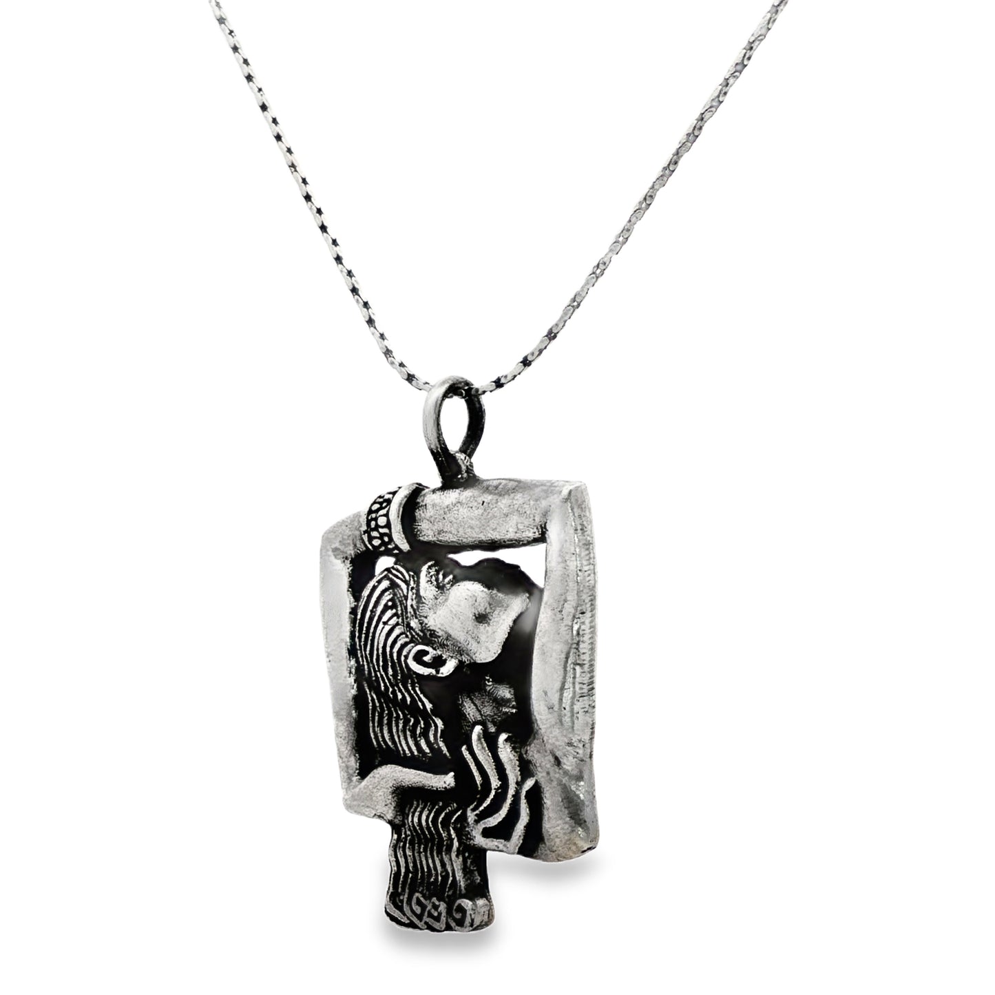 “Ethereal Muse Frame Pendant