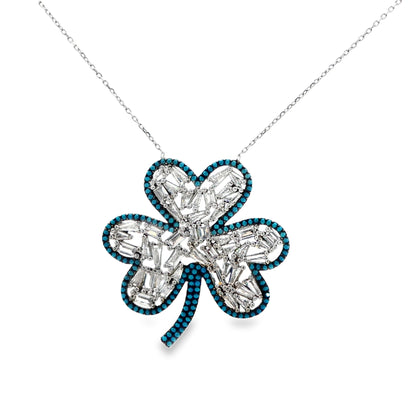 Lucky Radiance Clover Pendant