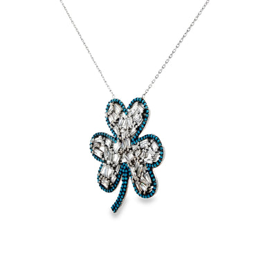 Lucky Radiance Clover Pendant