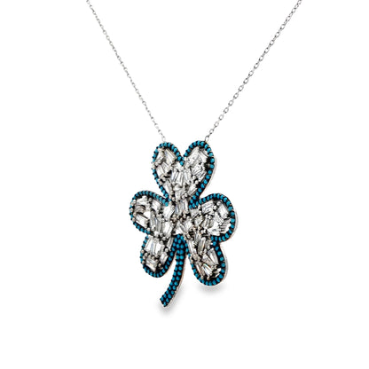 Lucky Radiance Clover Pendant