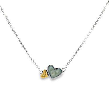 Dual Heart Harmony Pendant