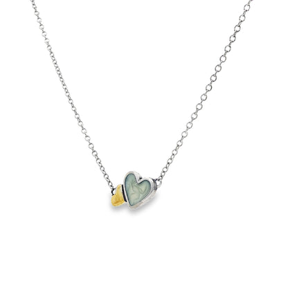 Dual Heart Harmony Pendant