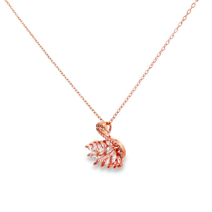 Graceful Swan Spark Pendant