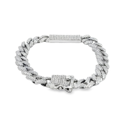 Men’s Iced Cuban Link Bracelet
