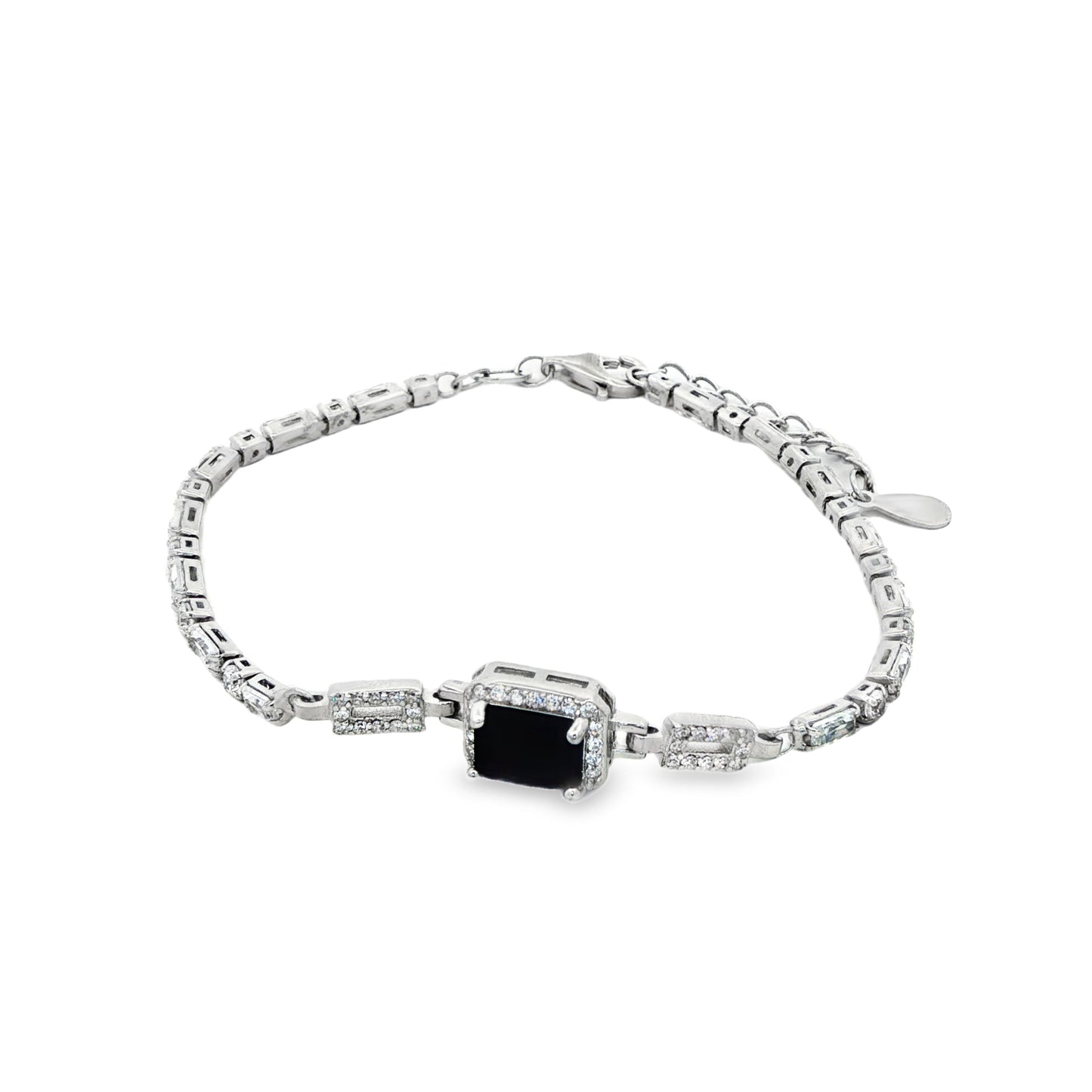 Midnight Stone Crystal Bracelet