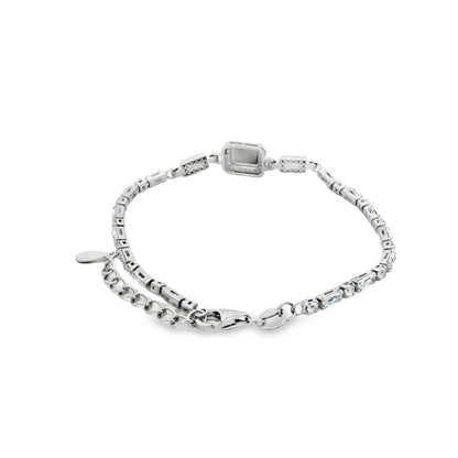 Midnight Stone Crystal Bracelet