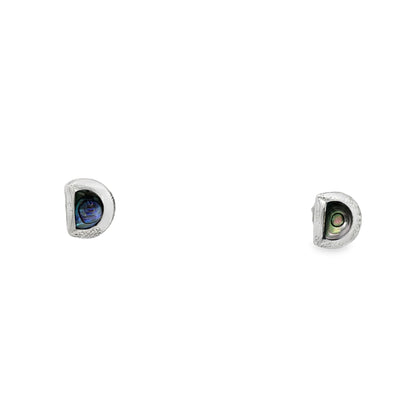 Ocean Aura Shell Stud Earrings