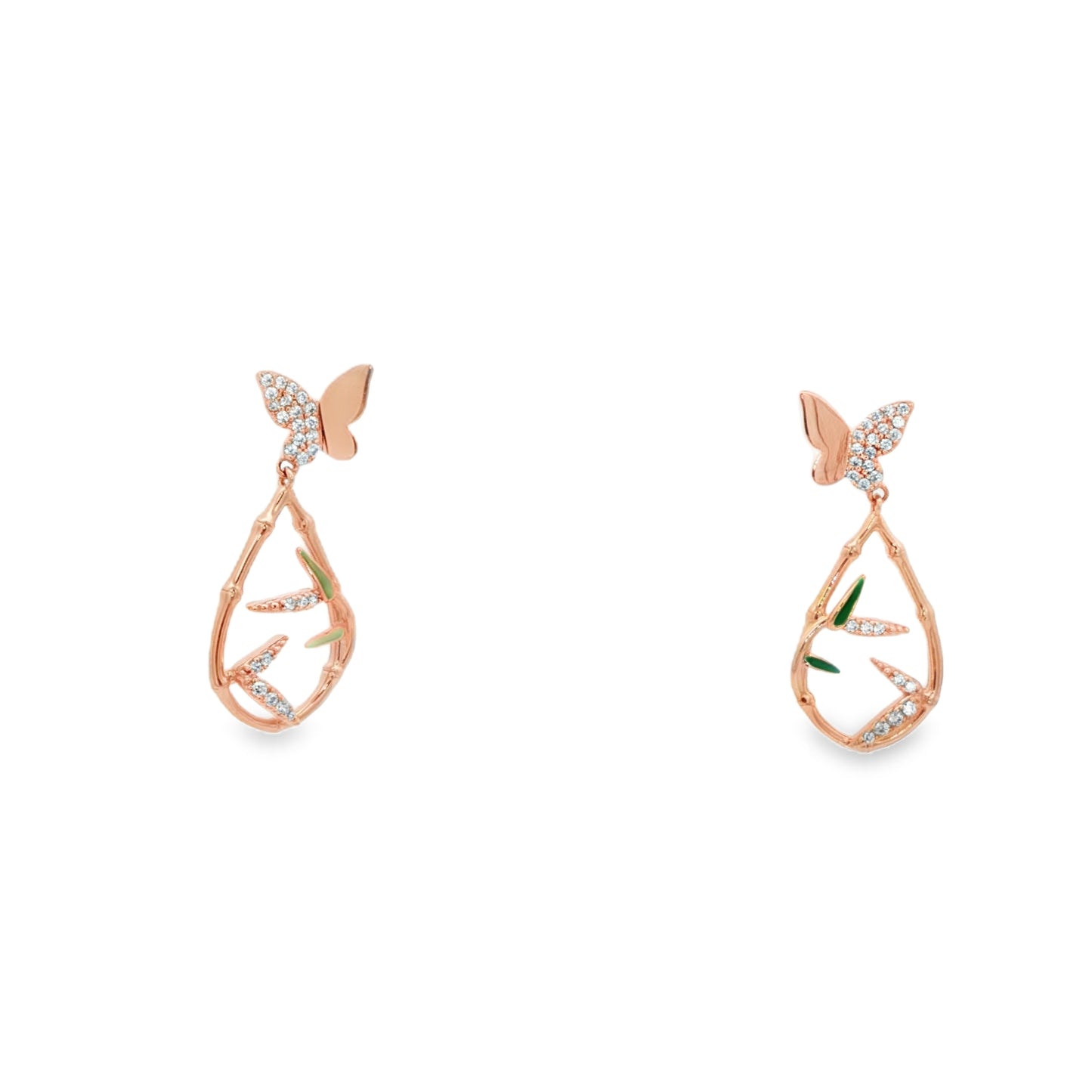 Butterfly Garden Drop Earrings